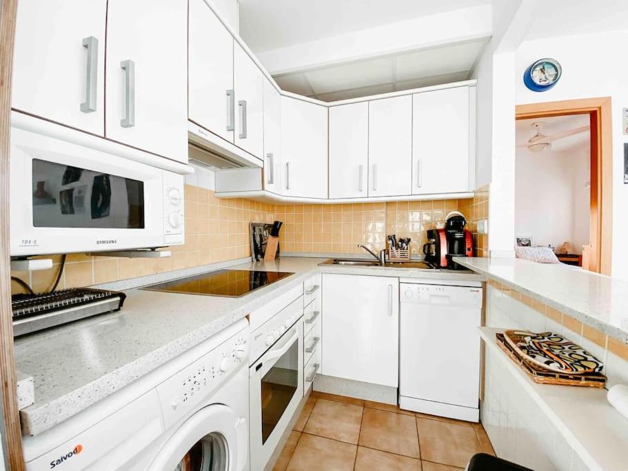 Escapada Familiar En Torrox Costa A 100M De La Playa, Vistas Al Mar Y Parking Gratis Apartment Exterior photo